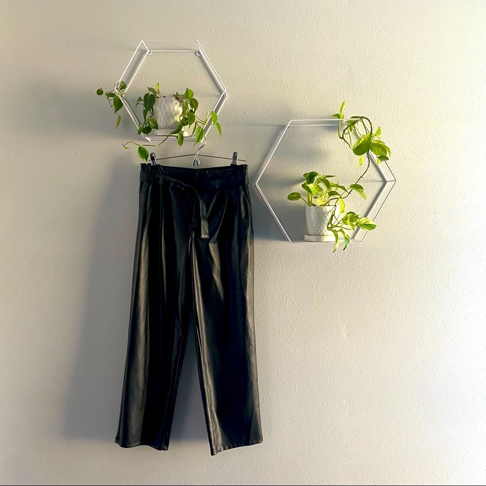 Black “Leather” Pants